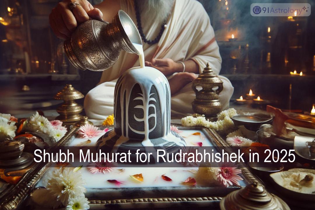 Shubh Muhurat for Rudrabhishek in 2025