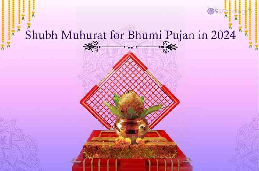 shubh muhurat for bhoomi pujan 2024