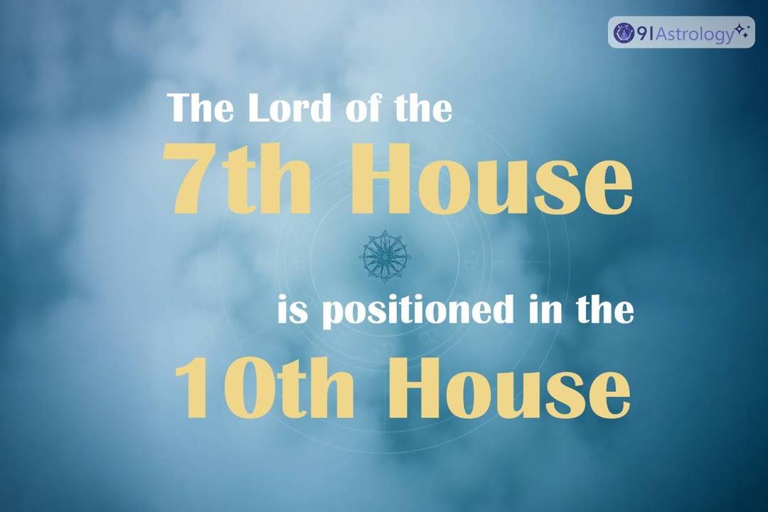 7th lord 10th house